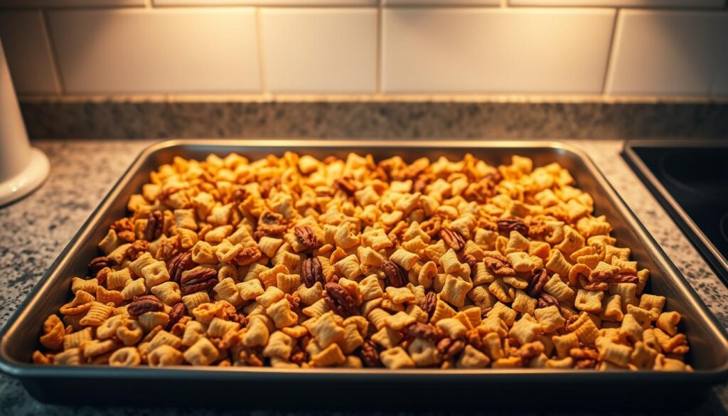 chex mix recipe oven tips